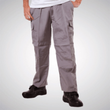 PANTALON CARGO POPLIN ELASTICADO